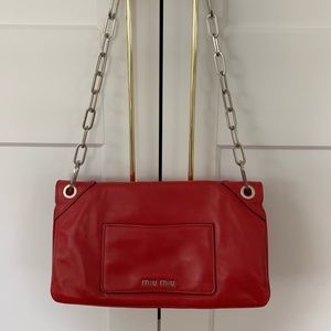 Miu miu leather bag